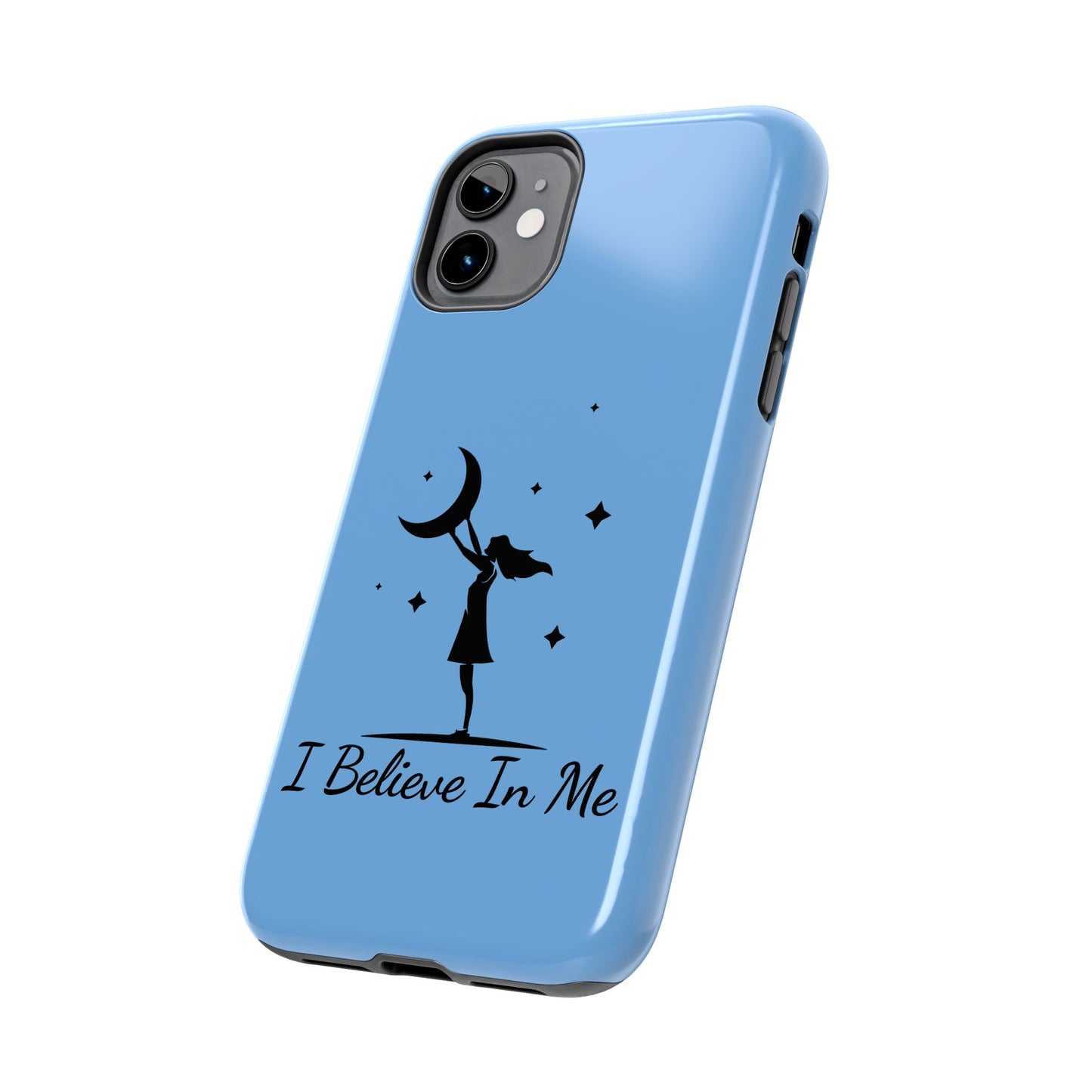 I Believe In Me Phone Case - Blue