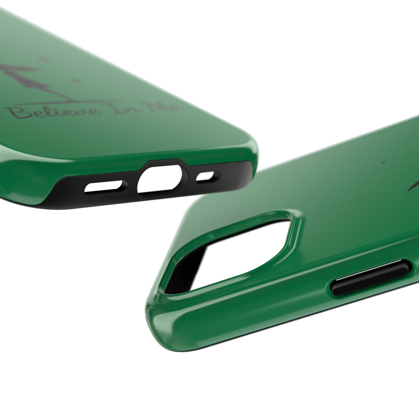 I Believe In Me Phone Case - Green