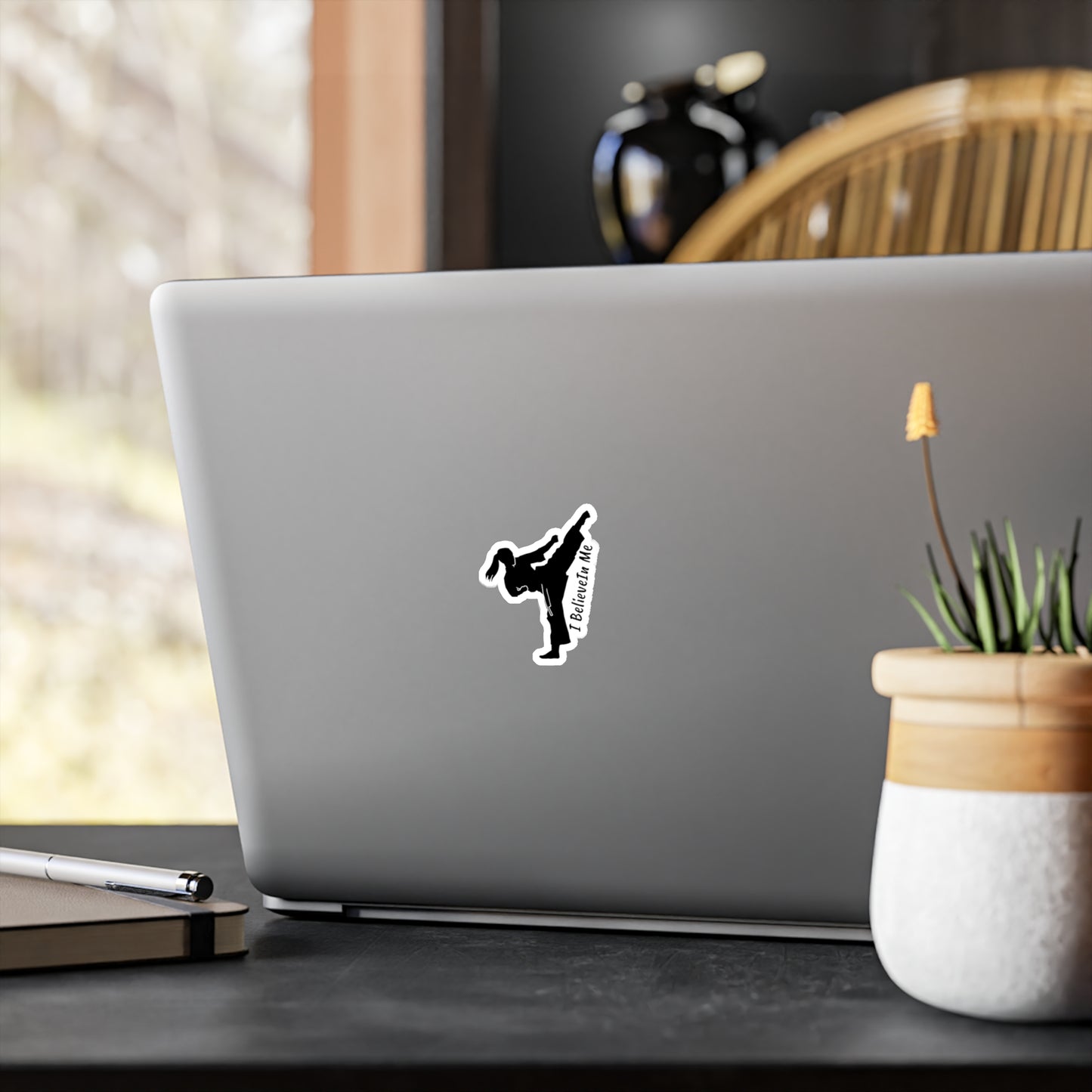 Karate I Believe In Me Sticker